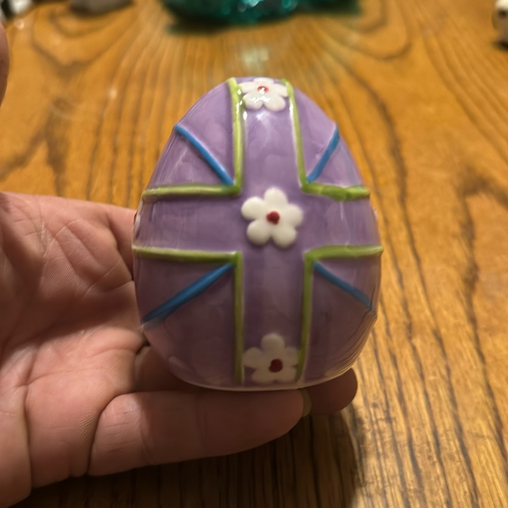 Ceramic Easter egg
